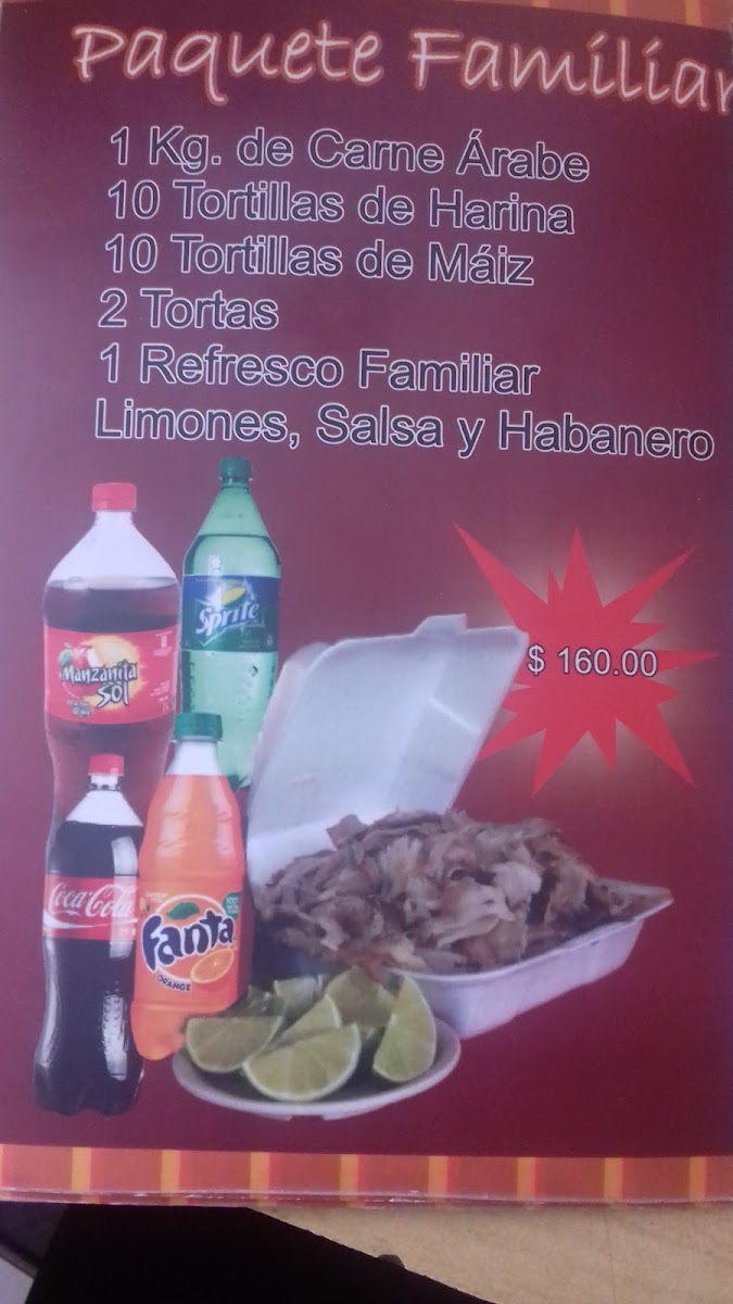 Taqueria 3 Hermanos Menu - Image 1